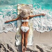 levne sady plážových ručníků-barevná plážová osuška 100% mikrovlákno pohodlné přikrývky nadrozměrná plážová osuška, 35&quot; x 70&quot;, velká koupací osuška pro dospívající dospělé, rychleschnoucí, savá, měkká, všestranná na cesty, do