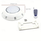 cheap Underwater Lights-36W RGB LED Swimming Pool Light - Wireless Remote, Dazzling Underwater Ambiance, Premium Waterproof Seal, Full Spectrum Color Show