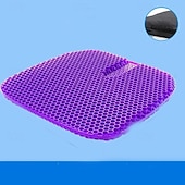 cheap Car Seat Covers-FYAUTOPER Car honeycomb gel cushion summer cool pad Single car pad silicone breathable ice pad butt pad summer truck seat pad