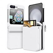 Χαμηλού Κόστους Samsung Θήκη-τηλέφωνο tok Για Samsung Galaxy Z Flip 5 Z Flip 4 Z Flip 3 Πίσω Κάλυμμα Υποδοχή κάρτας Ανθεκτική σε πτώσεις Ρετρό PC