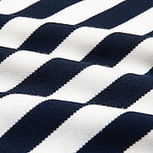 preiswerte Herren Elite Polo-Herren Polo Strick-Polopullover Geschäft Lässig Revers Kurzarm Modern Formell Gestreift Horizontale Streifen Knöpfe Sommer Marineblau Polo