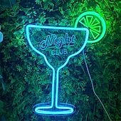 cheap Neon LED Lights-Oktoberfest Beer USB LED Neon Light, LED Beer Sign Bar Club Acrylic Neon Light Hotel Bar Caf  Birthday Party Youth Room Wall Decoration Light Logo 1PC