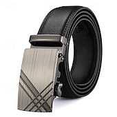 cheap Men&#039;s Belt-Men&#039;s Belt Waist Belt Black 1# Black 2# Alloy Durable Adjustable Plain Outdoor Daily