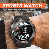 Χαμηλού Κόστους Smartwatch-696 GS500 Εξυπνο ρολόι 1.43 inch Έξυπνο ρολόι Bluetooth Βηματόμετρο Υπενθύμιση Κλήσης Παρακολούθηση Ύπνου Συμβατό με Android iOS Γυναικεία Άντρες Κλήσεις Hands-Free Υπενθύμιση Μηνύματος IP 67