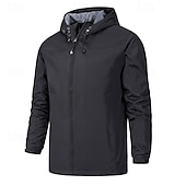 abordables Softshell, polares y chaquetas de montaña-Hombre Chaqueta de Esquí Al aire libre Impermeable Resistente al Viento Sudadera abrigo de nieve Abrigo de esquí Viaje Negro Verde Ejército Azul Azul Oscuro