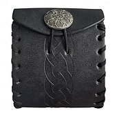 abordables Accesorios y más-Punk y gótico Medieval siglo 17 bolsa Bolsa de cinturón Bolsa de dados caballero celta élfico Hombre Mujer Unisexo Celta Vikingo Carnaval Mascarada Víspera de Todos los Santos Mascarada Adulto Maleta