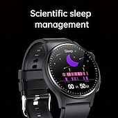 Χαμηλού Κόστους Smartwatch-696 QW49 Εξυπνο ρολόι 1.39 inch Έξυπνο ρολόι Bluetooth ΗΚΓ + PPG Βηματόμετρο Υπενθύμιση Κλήσης Συμβατό με Android iOS Γυναικεία Άντρες Κλήσεις Hands-Free Υπενθύμιση Μηνύματος IP 67 Θήκη ρολογιού 47mm