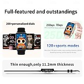 abordables Pulseras inteligentes-696 H23 Reloj inteligente 1.57 pulgada Pulsera inteligente Bluetooth Podómetro Recordatorio de Llamadas Seguimiento del Sueño Compatible con Android iOS Mujer Llamadas con Manos Libres Recordatorio