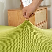 economico Copertura del divano futon-Copridivano letto senza braccioli in tessuto jacquard 3 diverse dimensioni fodere per decorazioni per divano in velluto di mais protezione elasticizzata copripanca elastico
