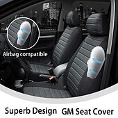 economico Coprisedili per auto-set completo coprisedile per auto compatibile con airbag universale interni auto fodera protettiva per sedile in tessuto resistente all&#039;usura in fibra di poliestere