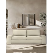 baratos Cobertura de Sofa-Capa de Sofá de Veludo de 3 Lugares Colcha de Veludo em Cor Sólida