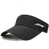 billige Hatter til herrer-Herre Baseballcaps Solhatt Svart Kakifarget Bomull Mote Fritid Gate Daglig Bokstaver Justerbare Solkrem Pustende