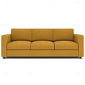 cheap Sofa Cover-3-Seat Sofa Cover 100% Cotton Solid Color Quilted Slipcovers VIMcover LITB PRIME cover