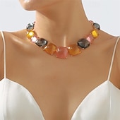 voordelige Kettingen en hangers-1 stuk Ketting For Dames Straat Dagelijks Legering Retro