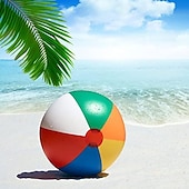 cheap Beach &amp; Outdoor Toys-3 Pack 12&quot; Inflatable Beach Balls for Kids - Toys &amp; Toddlers, Pool Games, Toy Classic Rainbow Color