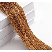 economico Tende macrame e stringa-Tenda con paillettes per decorazioni per la casa per porta, tende a fili per porta, 39x79 pollici sospese, divisorio per camera da letto cieco, soggiorno, pannello a parete per finestra, fondali con