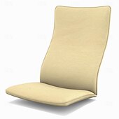 abordables Housse de canapé-Housse de coussin de chaise 100% coton couleur uniforme sans housse de coussin