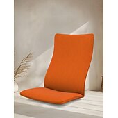 abordables Housse de canapé-Housse de coussin de chaise 100% coton couleur uniforme sans housse de coussin