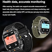 Χαμηλού Κόστους Smartwatch-imosi yk03 έξυπνο ρολόι 1,83 ιντσών smartwatch fitness ρολόι τρεξίματος bluetooth βηματόμετρο υπενθύμισης κλήσης παρακολούθηση ύπνου συμβατό με έξυπνο ρολόι ανδρικό φακό LED