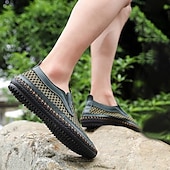 billiga Slip-ons och loafers till herrar-mäns ventilerande loafers &amp; slip-ons handgjorda skor komfort skor sommar casual dagliga mesh svart gröna skor