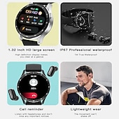 tanie Smartwatche-Inteligentny zegarek 2 w 1 z słuchawkami smartwatch tws słuchawki bluetooth tętno monitor ciśnienia krwi zegarek sportowy zegarek fitness