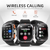 cheap Smartwatch-Smart Watch 3ATM Waterproof 2.02 IPS S50 Men Sport With Compass And LED Flashlight Health Monitoring Fitness Tracking