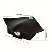 cheap Sensor Night Lights-Wireless Wall Lamp Human Body Sensing USB Rechargeable Devil Fish Bat Shaped Step Lights for Home Decor Night Lights