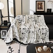 abordables Couvertures de canapé-Housse de coussin de canapé multifonctionnelle, couverture complète en tissu, serviette de canapé