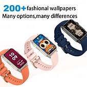 abordables Pulseras inteligentes-696 H23 Reloj inteligente 1.57 pulgada Pulsera inteligente Bluetooth Podómetro Recordatorio de Llamadas Seguimiento del Sueño Compatible con Android iOS Mujer Llamadas con Manos Libres Recordatorio