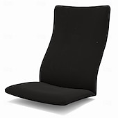 abordables Housse de canapé-Housse de coussin de chaise 100% coton couleur uniforme sans housse de coussin
