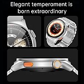 Χαμηλού Κόστους Smartwatch-696 QW49 Εξυπνο ρολόι 1.39 inch Έξυπνο ρολόι Bluetooth ΗΚΓ + PPG Βηματόμετρο Υπενθύμιση Κλήσης Συμβατό με Android iOS Γυναικεία Άντρες Κλήσεις Hands-Free Υπενθύμιση Μηνύματος IP 67 Θήκη ρολογιού 47mm