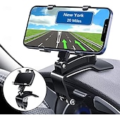 お買い得  手工具-車用電話ホルダーマウント、360度回転ダッシュボード電話ホルダーアップグレードクリップは落ちません、車用電話マウント