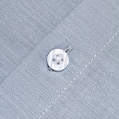 economico Camicie Elite da Uomo-Per uomo Parola / Frase Camicia in cotone e lino Camicia con Bottoni Manica Corta Casual Casuale Athleisure Estate Collo ripiegato Bottoni Blu Grigio