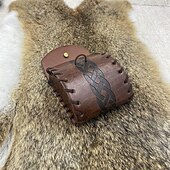 abordables Accesorios y más-Punk y gótico Medieval siglo 17 bolsa Bolsa de cinturón Bolsa de dados caballero celta élfico Hombre Mujer Unisexo Celta Vikingo Carnaval Mascarada Víspera de Todos los Santos Mascarada Adulto Maleta