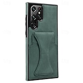 cheap Samsung Cases-Phone Case For Samsung Galaxy S24 Ultra Plus S23 S22 S21 S20 Plus Ultra A55 A35 A25 A15 5G A73 A53 A33 A23 A13 A72 A52 A32 A22 A12 S25 Ultra Back Cover with Stand Holder Card Slot Shockproof Retro