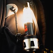 billige Lommelykter-1 stk bærbart led campinglys, ultralys utendørs lommelykt selvforsvar for fotturer, sti, innendørs og utendørs bruk