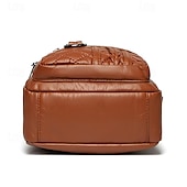 Недорогие Сумки через плечо-Модная коричневая стеганая сумка через плечо для женщин – стильная сумка через плечо из искусственной кожи с застежкой-молнией в форме сердца и множеством карманов.