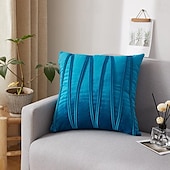 cheap Textured Throw Pillows-Decorative Toss Pillows Velvet Cover for Pillows Pillow Case Cover Home office Pillow Case Cover Modern Sample Room Cushion Cover Outdoor Cushion for Sofa Couch Bed Chair Pink Blue Sage Green Purple