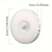 billiga skåpljus-1st rörelsesensor lampor inomhus trådlös led uppladdningsbar magnetisk sticka på vägg nattlampa batteridriven usb-laddning trappa korridorer garderob kökslampa under skåp ljus