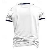 tanie Koszulki na Dzień Niepodległości-Dzień Weteranów Męski Patriotyczny Weteran Amerykańska Flaga T-shirt Krótki Rękaw T-shirt 3D Druk Koszulka z Okrągłym Dekoltem Styl Uliczny Impreza Urodzinowa Ulica Czarna Biała Lato Wiosna Odzież S