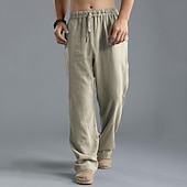 abordables Fondos-Medieval Renacimiento pantalones piratas Pirata Vikingo Color sólido Hombre Vikingo Pirata Víspera de Todos los Santos Carnaval Vacaciones Fiesta / Noche LARP Adulto Pantalones Primavera verano