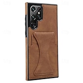 cheap Samsung Cases-Phone Case For Samsung Galaxy S24 Ultra Plus S23 S22 S21 S20 Plus Ultra A55 A35 A25 A15 5G A73 A53 A33 A23 A13 A72 A52 A32 A22 A12 S25 Ultra Back Cover with Stand Holder Card Slot Shockproof Retro