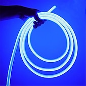 お買い得  ネオンLEDライト-ネオンライトサイン LED ストリップ柔軟な 360 丸管ランプ 30 メートル ip67 防水柔軟なロープストリング家の装飾