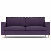 baratos Cobertura de Sofa-Capa de Sofá de Veludo de 2 e 3 Lugares Sólida Almofadada