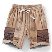 cheap Retro Vintage &amp; Ethic-Men&#039;s Sun 3D Print Shorts Summer Shorts Casual Shorts Mid Waist Designer Ethnic Style Retro Vintage Casual Daily Holiday Pocket Drawstring Elastic Waist Designer Clothing Apparel