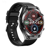 abordables Relojes inteligentes-iMosi ET450 Reloj inteligente 1.39 pulgada Smartwatch Reloj elegante Bluetooth ECG + PPG Monitoreo de temperatura Podómetro Compatible con Android iOS Mujer Hombre Larga espera Llamadas con Manos