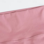 cheap Yoga Shorts &amp; Bikers-Women&#039;s Gym Shorts Yoga Shorts Workout Shorts Multiple Pockets High Waist Yoga Gym Workout Pilates Shorts Black Pink Army Green Sports Activewear Stretchy Slim