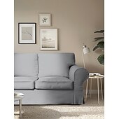 baratos Cobertura de Sofa-Capa de Sofá 3 Lugares Capa de Sofá Ektorp com 3 Capas de Almofadas e 3 Capas de Encosto Slipcover Washable Cor Bordô Ektorp Protetor de Móveis