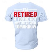 お買い得  メンズグラフィックTシャツ-男性用 グラフィック レタープリント Tシャツ グラフィックTシャツ コットン 半袖 グラフィック シャツ ワイン ホワイト レッド 快適なTシャツ バケーション ストリート ファッションデザイナーの衣類