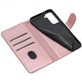 tanie Etui do telefonów Samsung-telefon Kılıf Na Samsung Galaxy S24 Ultra Plus S23 S22 S21 S20 Ultra Plus FE A55 A35 A25 A15 5G A54 A34 A14 A72 A52 A32 A22 A12 A53 A33 A23 A13 S25 Ultra Osłona tylna Z podpórką Magnetyczne z paskiem